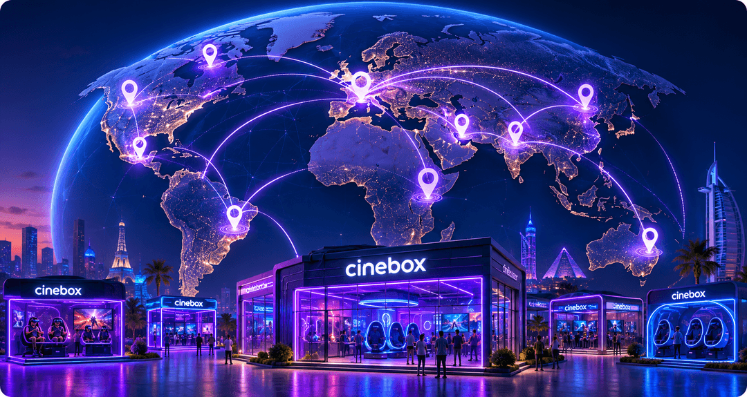 Cinebox VR global expansion