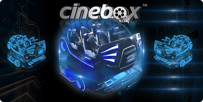 Cinebox VR arcade and media assets